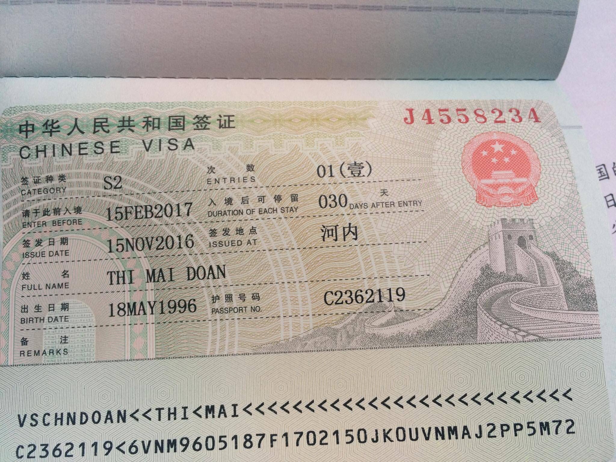 Visa kết hôn S2 | Tư vấn kết hôn với người Trung Quốc