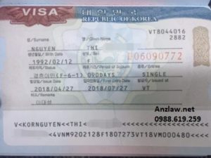 Thủ tục xin visa kết hôn Hàn Quốc mới nhất