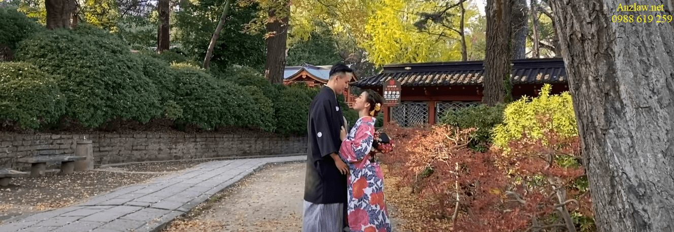 Du học sinh kết hôn với người Nhật Bản