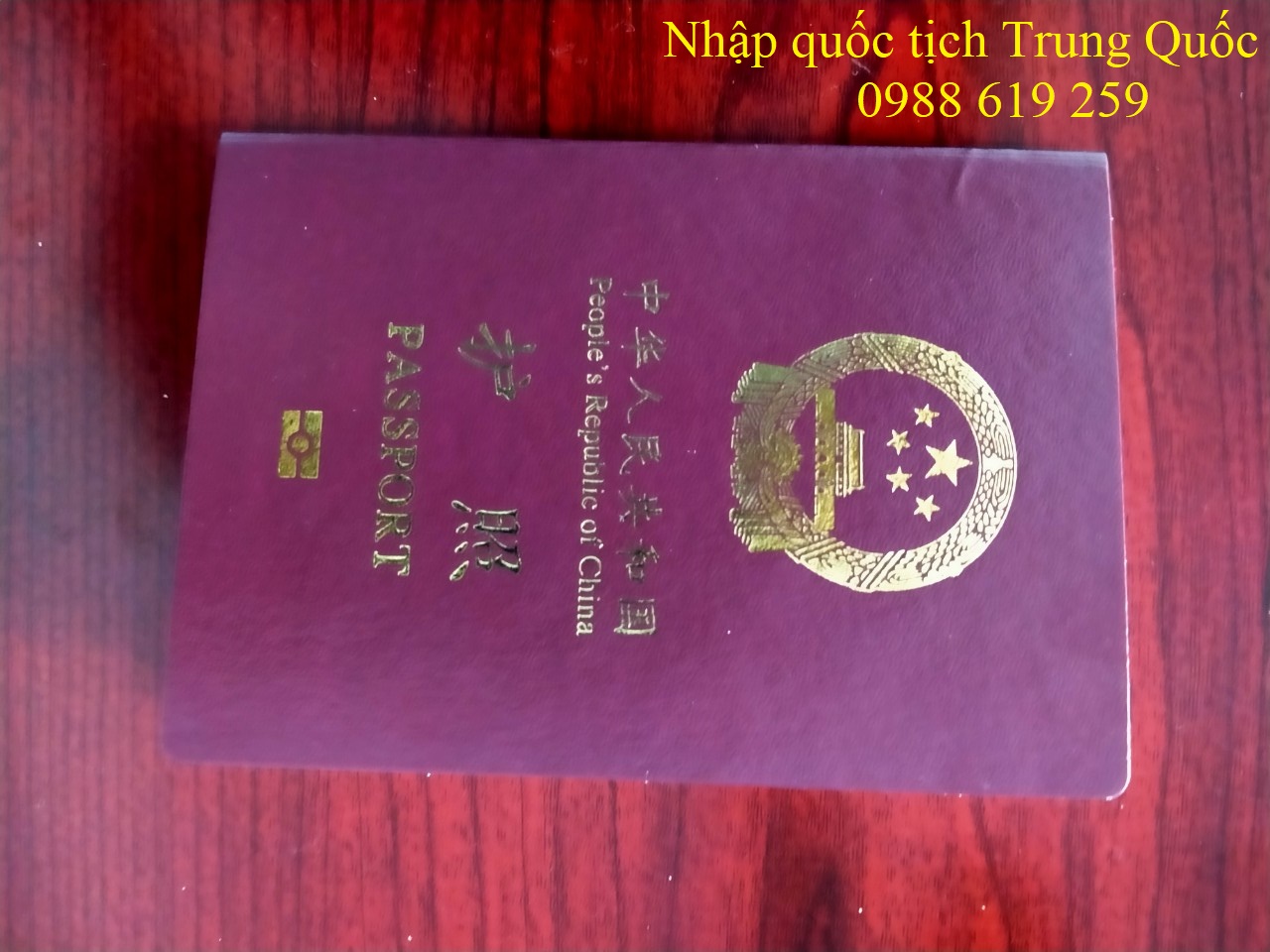 Nhập quốc tịch Trung Quốc sau khi kết hôn 
