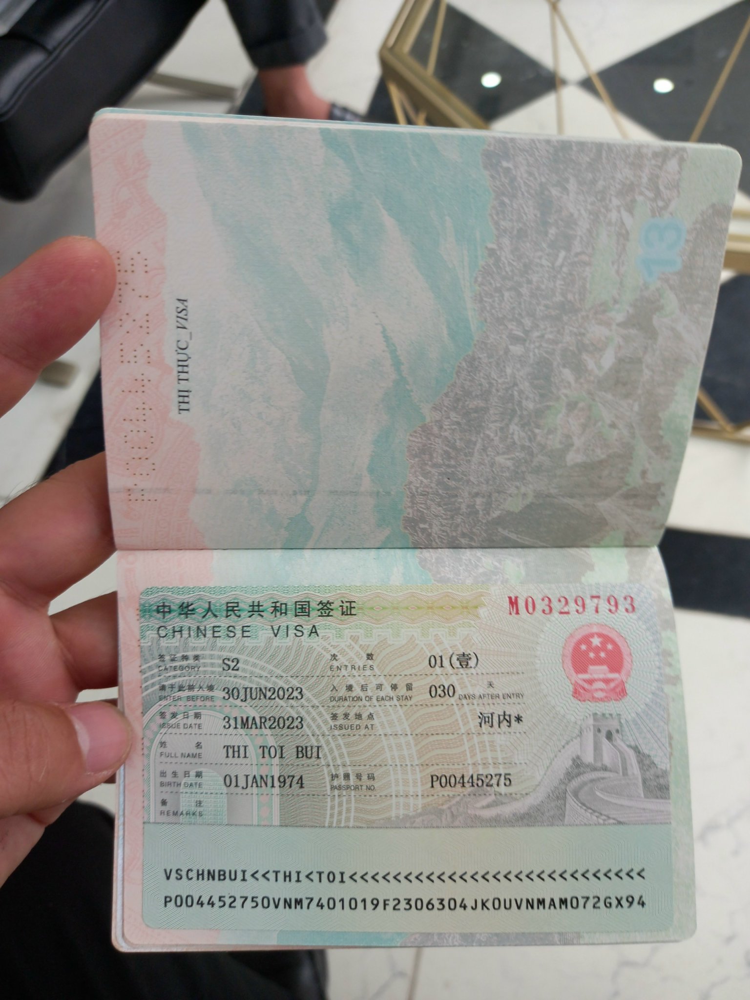 Xin cấp lại visa kết hôn Trung Quốc | Ảnh minh họa