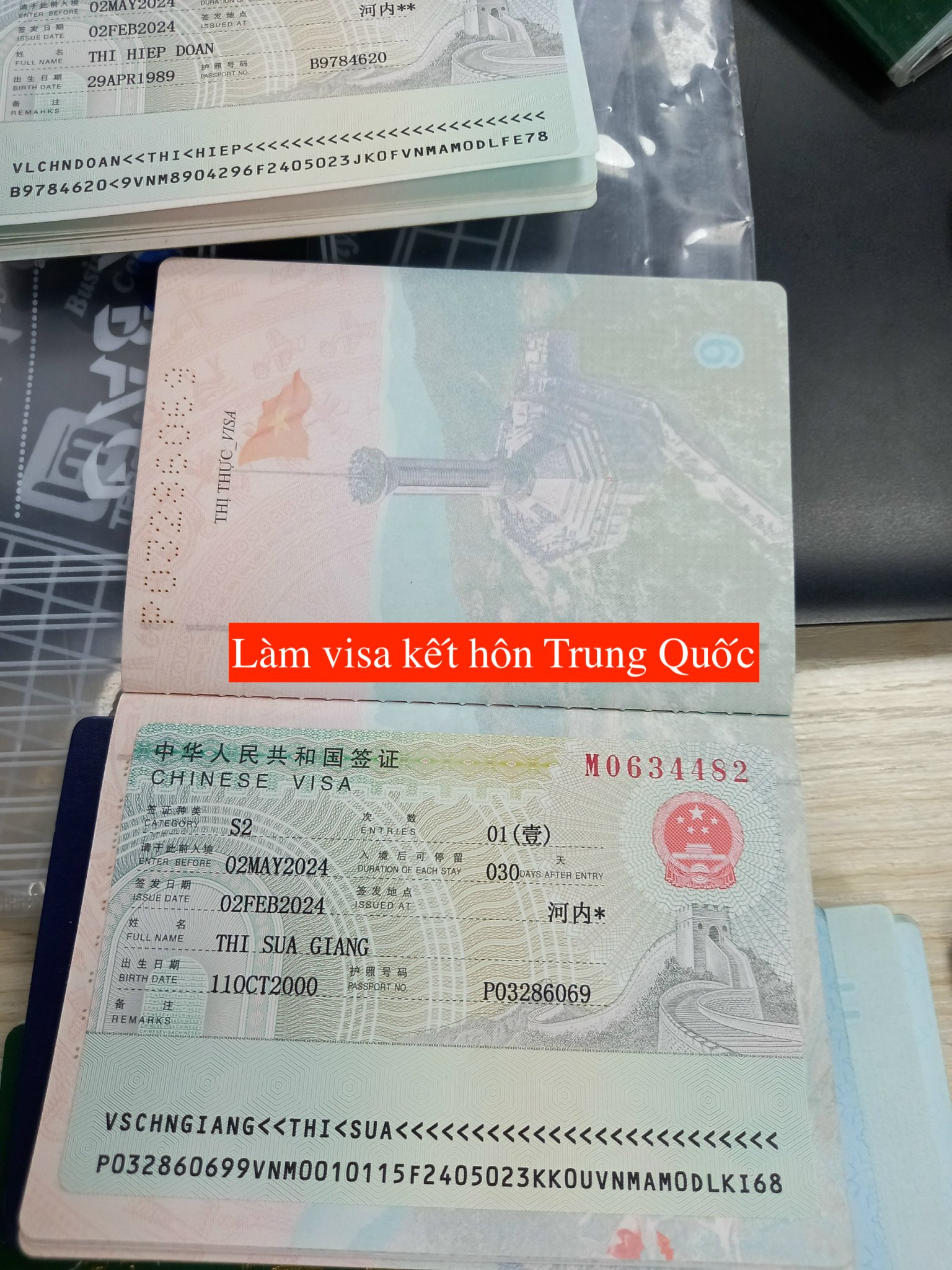 Visa kết hôn Trung Quốc | Làm visa kết hôn Trung Quốc