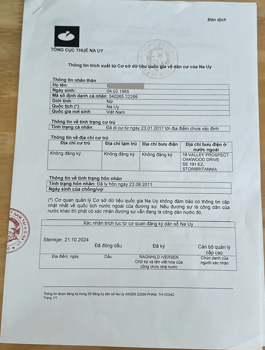 Thủ tục kết hôn với người Na Uy