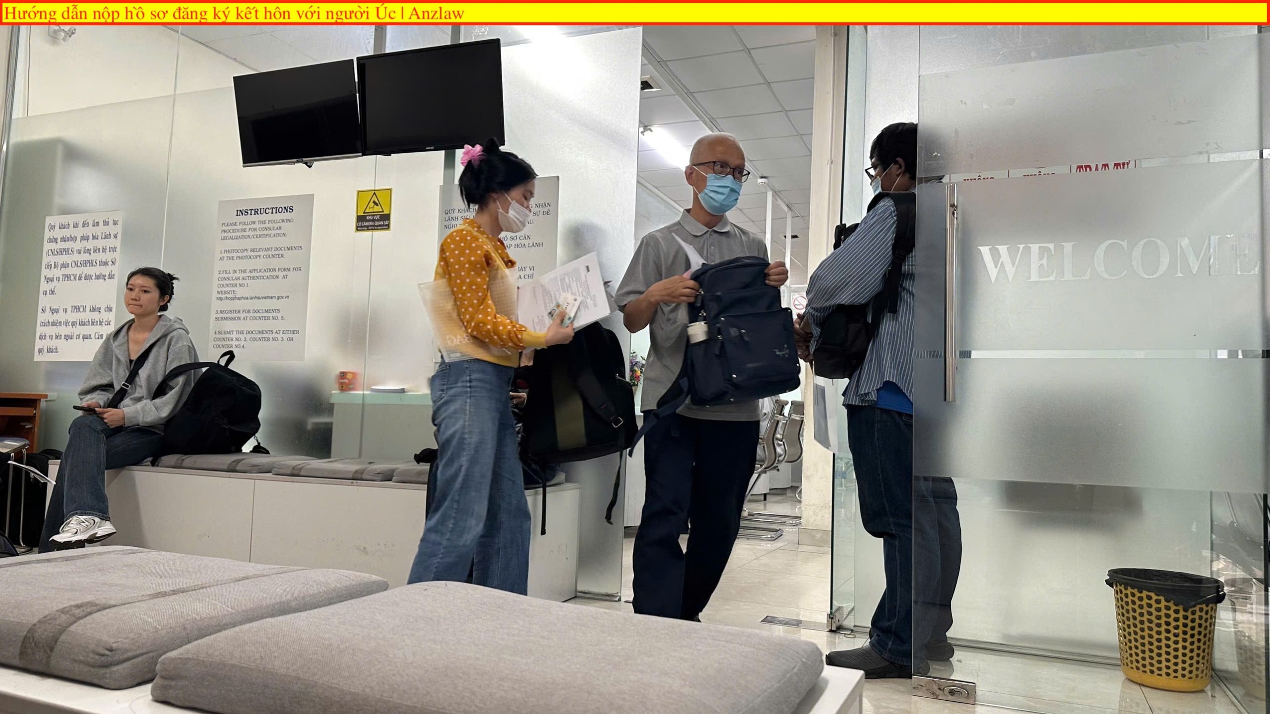 Hướng dẫn nộp hồ sơ đăng ký kết hôn với người Úc và nhận kết quả