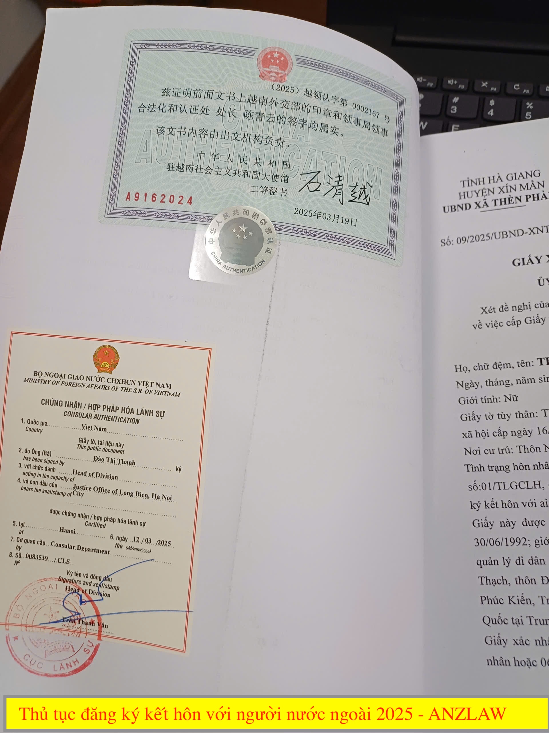 Thủ tục đăng ký kết hôn với người nước ngoài 2025 | Anzlaw Thủ tục đăng ký kết hôn với người nước ngoài 2025 | Anzlaw