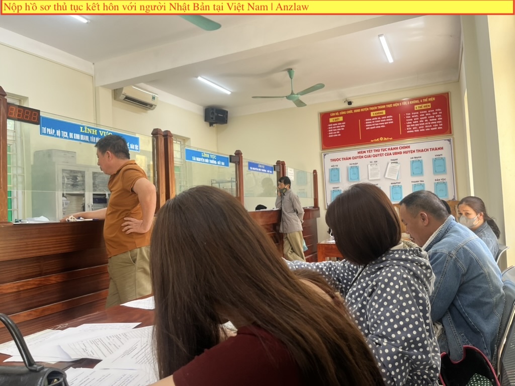 Nộp hồ sơ thủ tục kết hôn với người Nhật Bản tại Việt Nam Nộp hồ sơ thủ tục kết hôn với người Nhật Bản tại Việt Nam