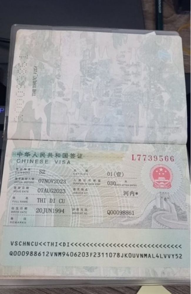 Xin visa kết hôn không cần có mặt người Trung Quốc
