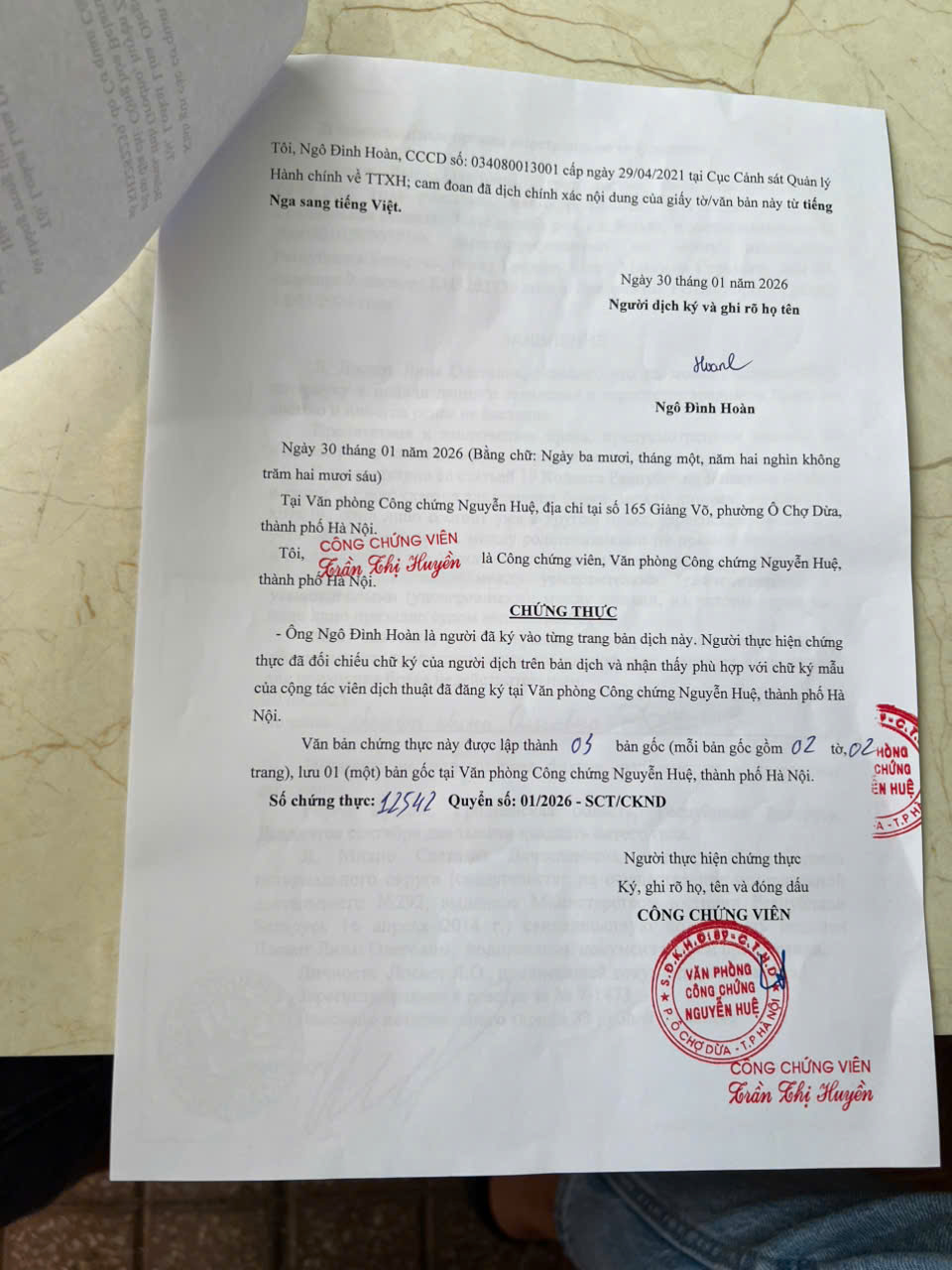 Chuẩn bị hồ sơ đăng ký kết hôn | Hướng dẫn kết hôn với người Belarus